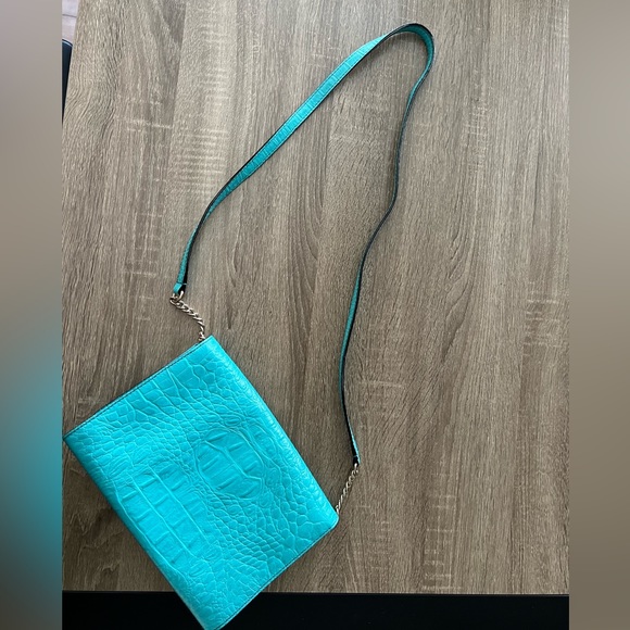 EUC Kate Spade Tiffany Blue Purse - Picture 7 of 13